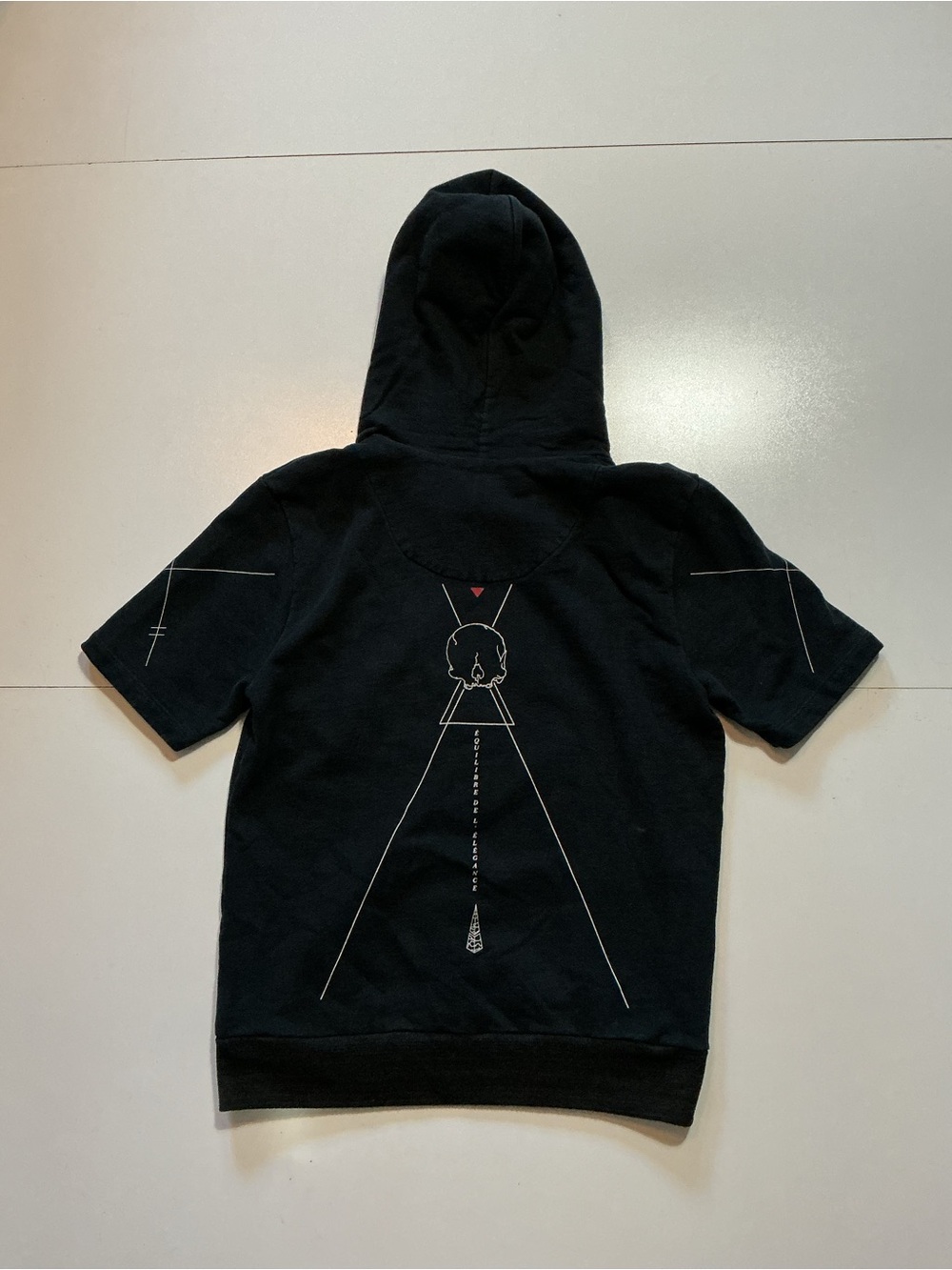 Drifter Industries Equilibre Del Elegance Black Graphic S/S Pullover Hoodie